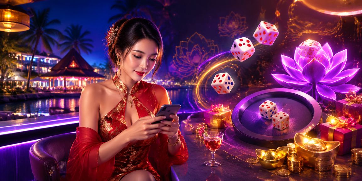 Bàn tài xỉu neon tại Phú Quốc – không khí casino sòng bài trực tuyến về đêm